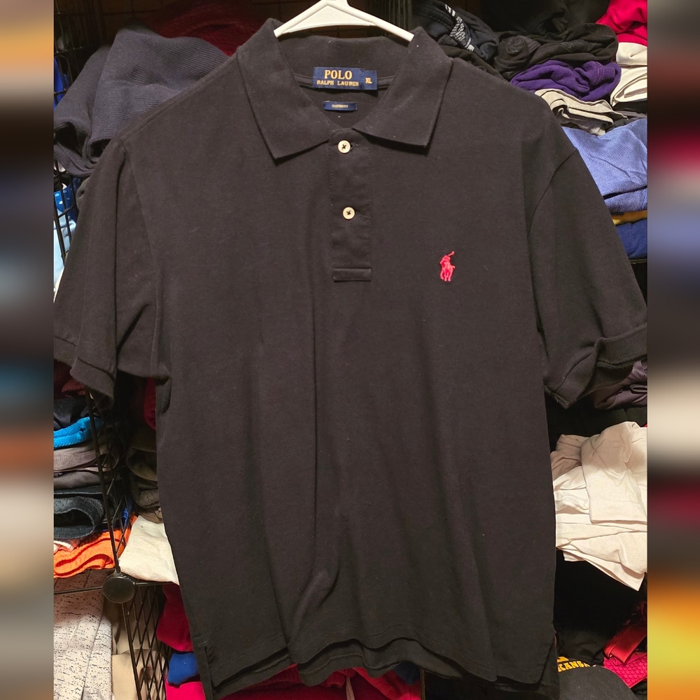 Polo by Ralph Lauren Black Men's Shirt